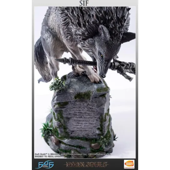 Dark Souls - Figura The Great Grey Wolf Sif Regular Edition PREPEDIDO First 4 Figures - 4