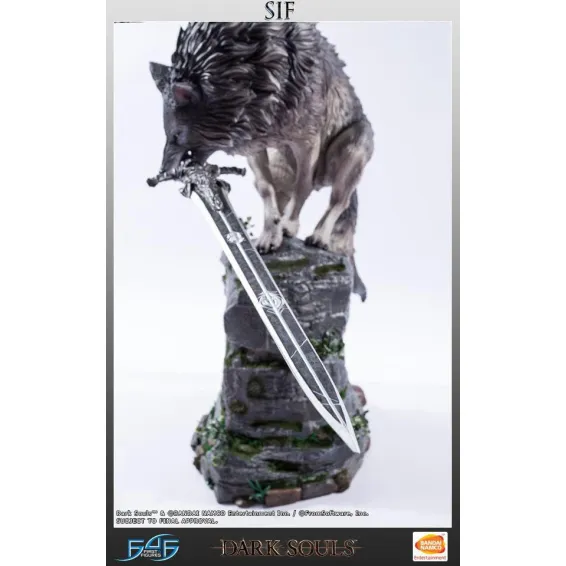 Dark Souls - Figura The Great Grey Wolf Sif Regular Edition PREPEDIDO First 4 Figures - 6