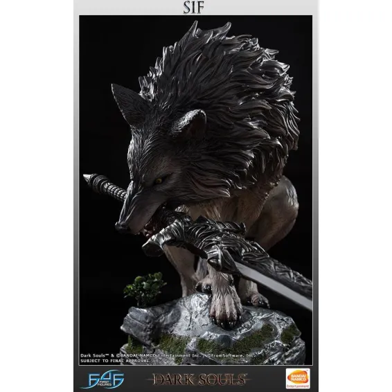 Dark Souls - Figura The Great Grey Wolf Sif Regular Edition PREPEDIDO First 4 Figures - 10