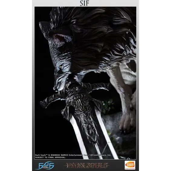 Dark Souls - Figura The Great Grey Wolf Sif Regular Edition PREPEDIDO First 4 Figures - 11