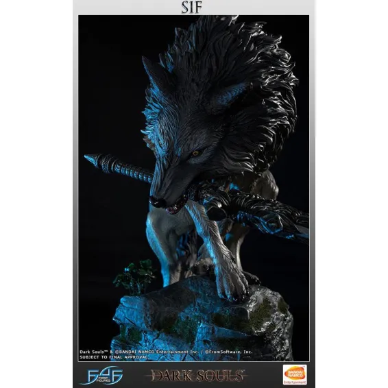 Dark Souls - Figura The Great Grey Wolf Sif Regular Edition PREPEDIDO First 4 Figures - 12