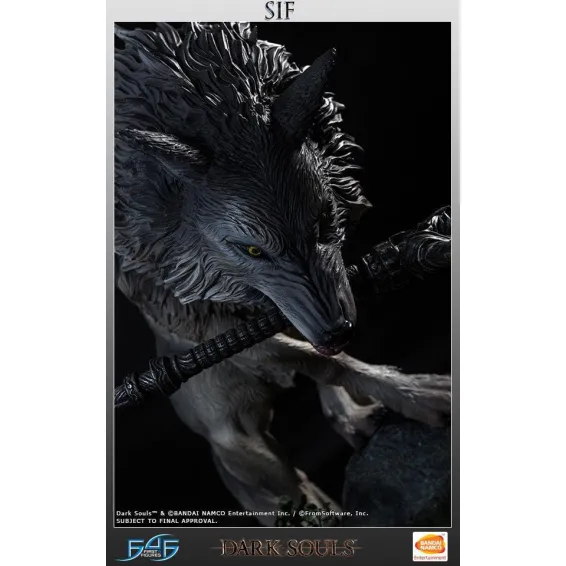 Dark Souls - Figura The Great Grey Wolf Sif Regular Edition PREPEDIDO First 4 Figures - 13