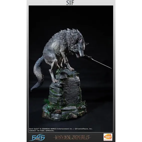 Dark Souls - Figura The Great Grey Wolf Sif Regular Edition PREPEDIDO First 4 Figures - 15