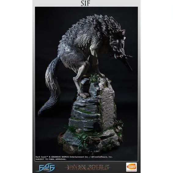 Dark Souls - Figura The Great Grey Wolf Sif Regular Edition PREPEDIDO First 4 Figures - 16