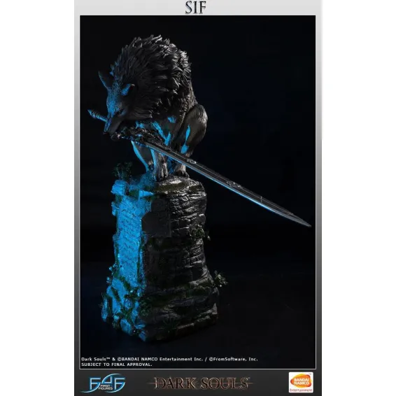 Dark Souls - Figura The Great Grey Wolf Sif Regular Edition PREPEDIDO First 4 Figures - 18