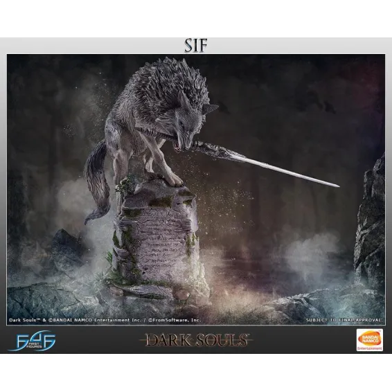 Dark Souls - Figura The Great Grey Wolf Sif Regular Edition PREPEDIDO First 4 Figures - 19