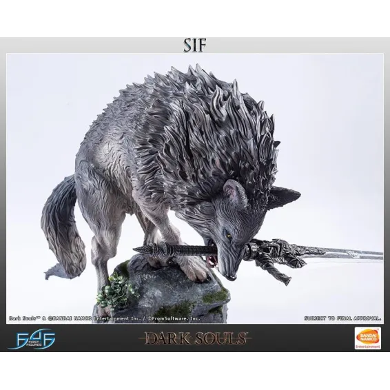 Dark Souls - Figura The Great Grey Wolf Sif Regular Edition PREPEDIDO First 4 Figures - 20