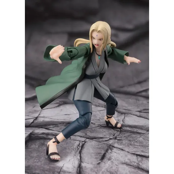 Naruto Shippuden - S.H. Figuarts - Figura Tsunade The legendary Medical Ninja PREPEDIDO Tamashii Nations - 1