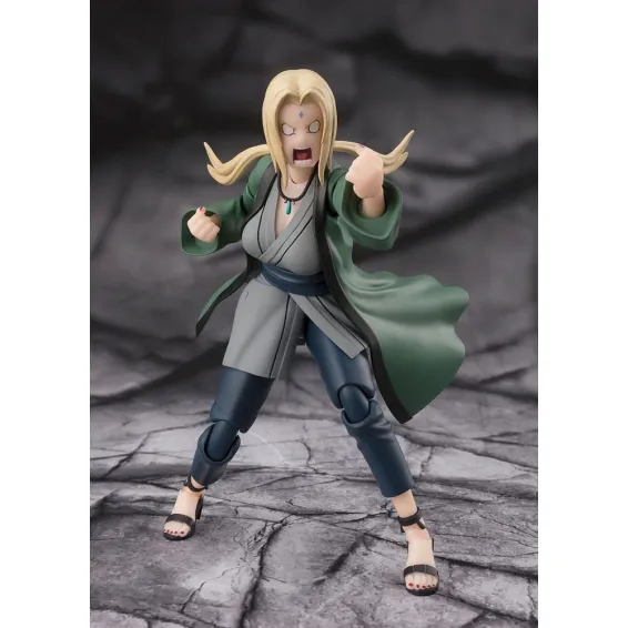 Naruto Shippuden - S.H. Figuarts - Figura Tsunade The legendary Medical Ninja PREPEDIDO Tamashii Nations - 5