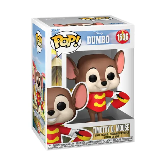 Disney Dumbo - Figurine Thimothy Q. Mouse 1536 POP! PRÉCOMMANDE Funko - 1