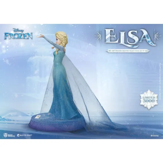 Disney Frozen: El reino del hielo - Master Craft - Figura Elsa Let It Go PREPEDIDO Beast Kingdom - 3