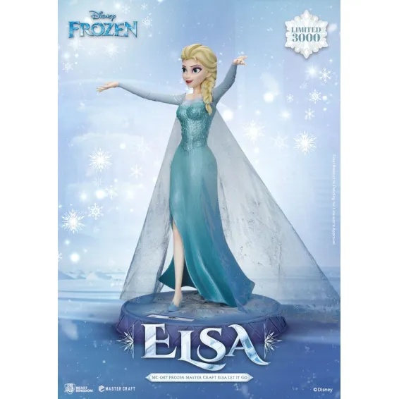 Disney La Reine des Neiges - Master Craft - Figurine Elsa Let It Go PRÉCOMMANDE Beast Kingdom - 4