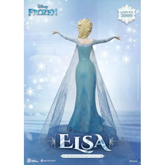 Disney La Reine des Neiges - Master Craft - Figurine Elsa Let It Go PRÉCOMMANDE Beast Kingdom - 6