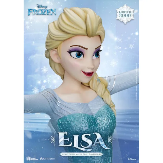 Disney Frozen: El reino del hielo - Master Craft - Figura Elsa Let It Go PREPEDIDO Beast Kingdom - 8