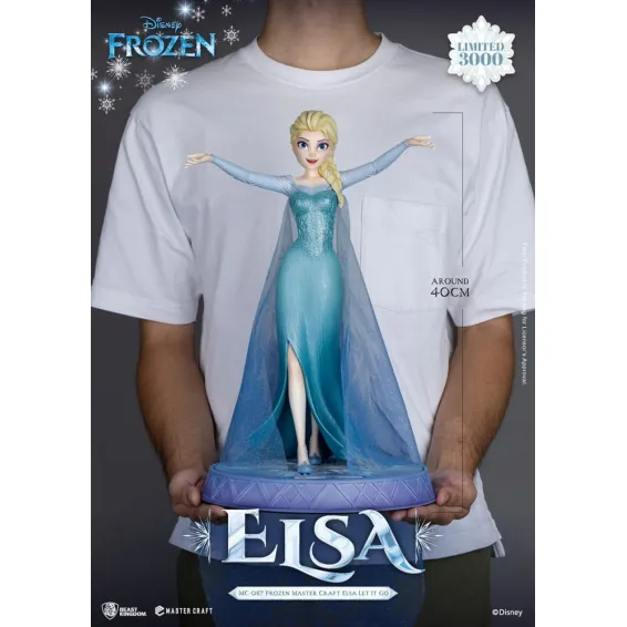 Disney La Reine des Neiges - Master Craft - Figurine Elsa Let It Go PRÉCOMMANDE Beast Kingdom - 9