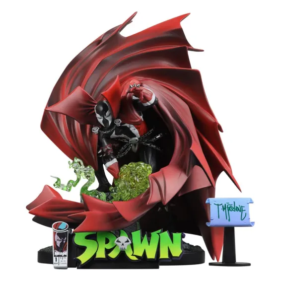 Spawn - Spawn 1 (Black White & Red All Over) Figure PRE-ORDER McFarlane Toys - 1