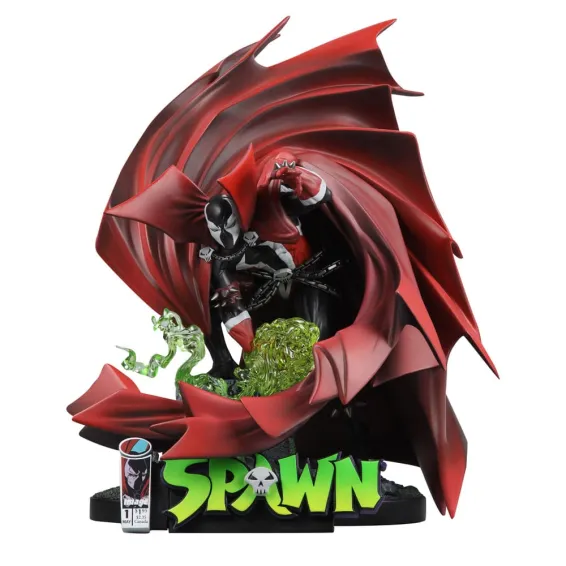 Spawn - Spawn 1 (Black White & Red All Over) Figure PRE-ORDER McFarlane Toys - 3