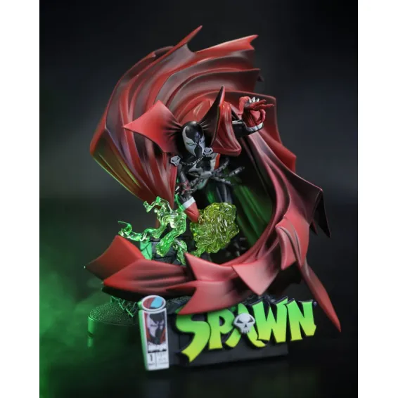 Spawn - Figura Spawn 1 (Black White & Red All Over) PREPEDIDO McFarlane Toys - 4