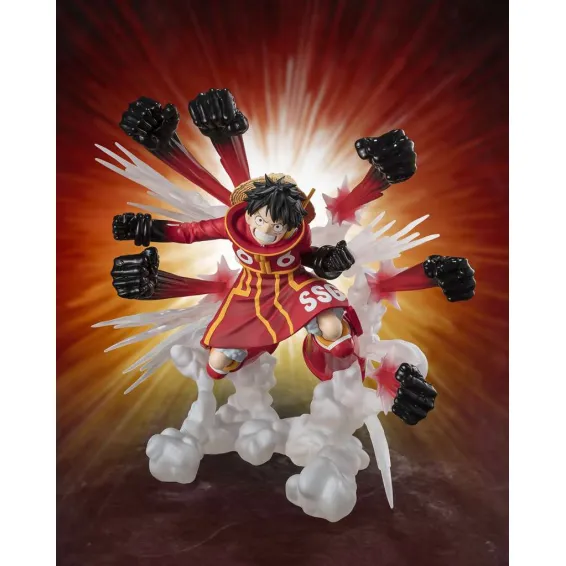 One Piece - Figuarts Zero - Figurine Monkey D. Luffy Gum-Gum Hawk Gatling (Extra Battle) PRÉCOMMANDE Tamashii Nations - 1