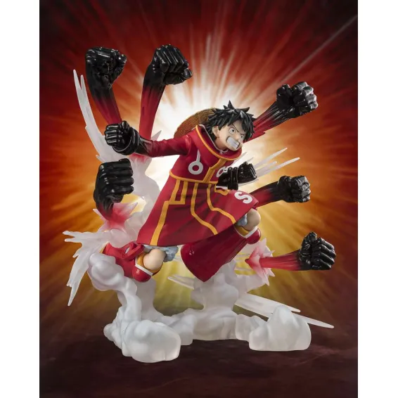 One Piece - Figuarts Zero - Figurine Monkey D. Luffy Gum-Gum Hawk Gatling (Extra Battle) PRÉCOMMANDE Tamashii Nations - 2