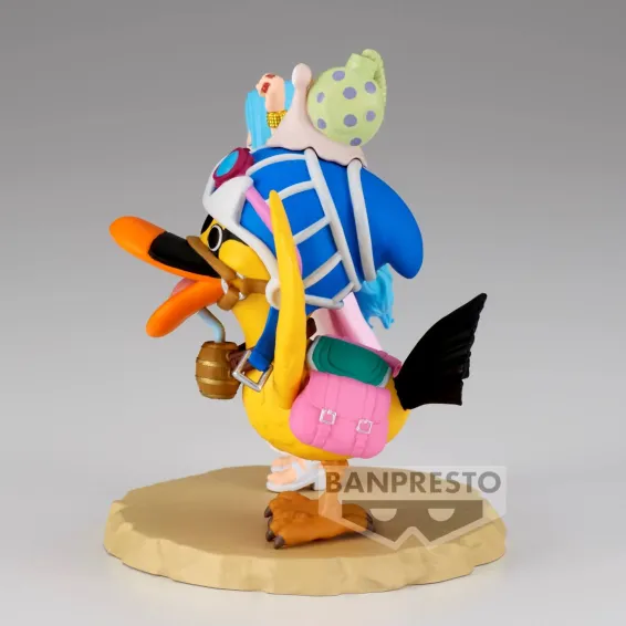 One Piece - WCF Log Stories - Figura Nefel Tari Vivi & Karoo Banpresto - 3