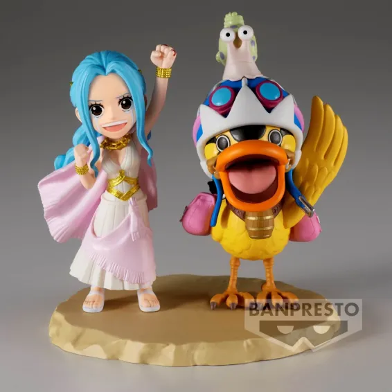 One Piece - WCF Log Stories - Figura Nefel Tari Vivi & Karoo Banpresto - 1