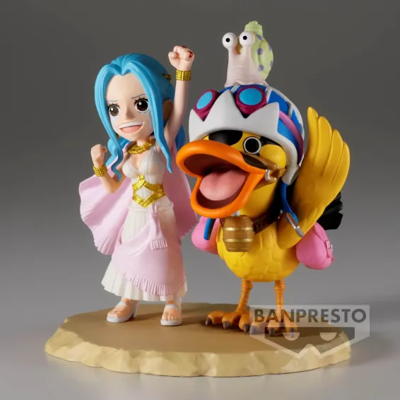 One Piece - WCF Log Stories - Figura Nefel Tari Vivi & Karoo Banpresto - 5