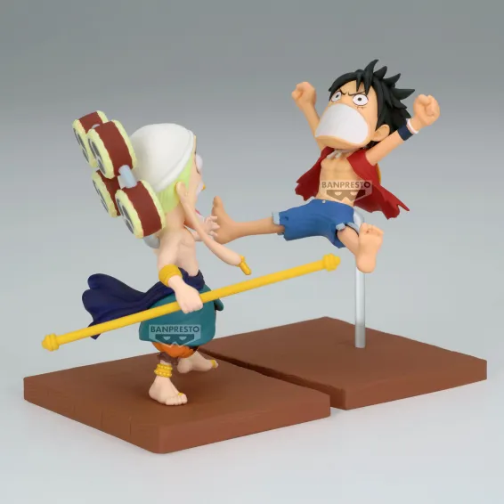 One Piece - WCF Log Stories - Figurine Luffy & Enel PRÉCOMMANDE Banpresto - 1