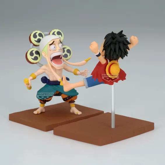 One Piece - WCF Log Stories - Figura Luffy & Enel PREPEDIDO Banpresto - 2