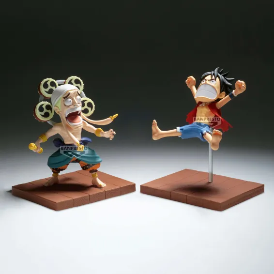 One Piece - WCF Log Stories - Figura Luffy & Enel PREPEDIDO Banpresto - 3