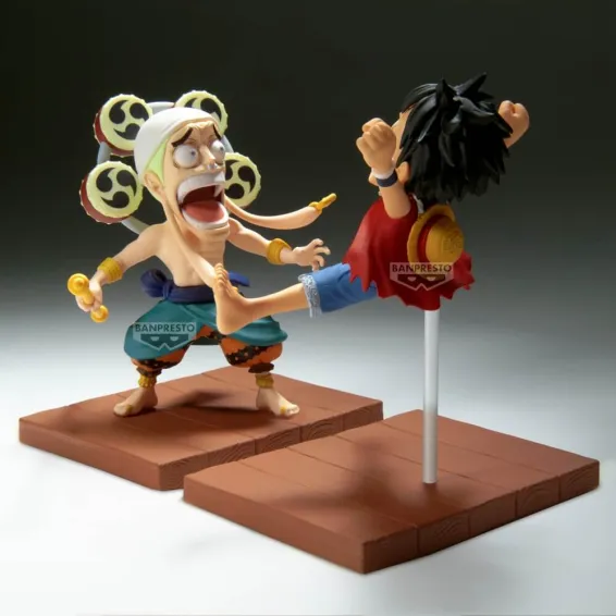 One Piece - WCF Log Stories - Figurine Luffy & Enel PRÉCOMMANDE Banpresto - 4