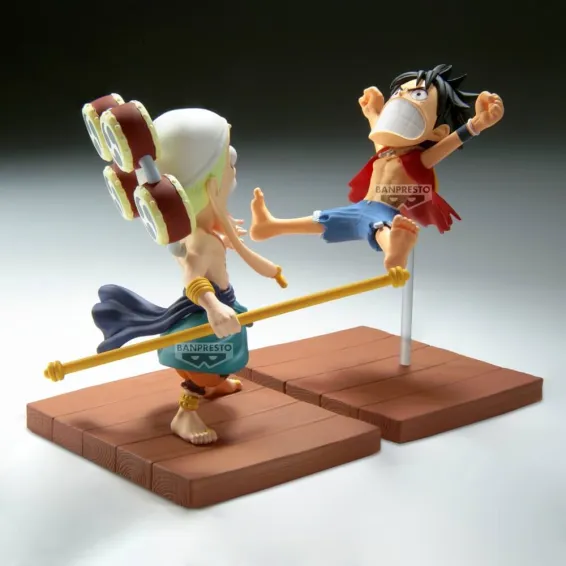 One Piece - WCF Log Stories - Figura Luffy & Enel PREPEDIDO Banpresto - 5