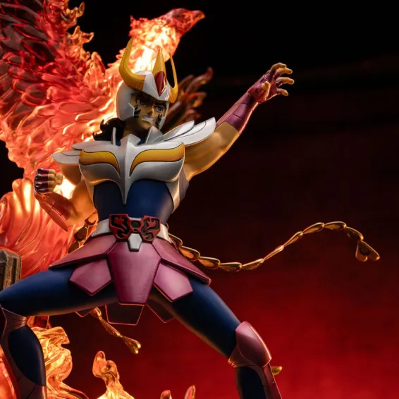 Saint Seiya - Art Scale 1/10 - Figura Phoenix Ikki Deluxe PREPEDIDO Iron Studios - 11