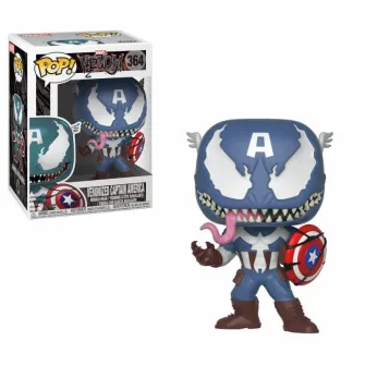 Figurine Marvel - Venomized Captain America POP!