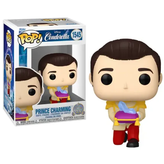 Disney Cendrillon - Figurine Prince Charming 1545 POP! PRÉCOMMANDE Funko - 1