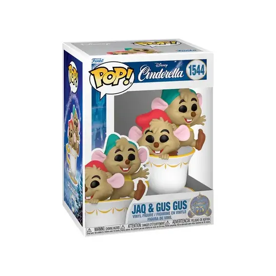 Disney Cendrillon - Figurine Jaq & Gus Gus 1544 POP! PRÉCOMMANDE Funko - 2