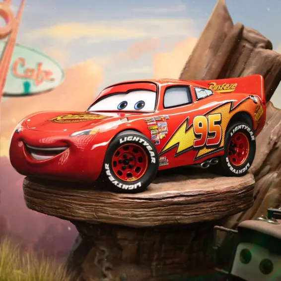 Cars - Art Scale 1/10 - Figurine Lightning Mcqueen & Tow Mater Deluxe PRÉCOMMANDE Iron Studios - 12