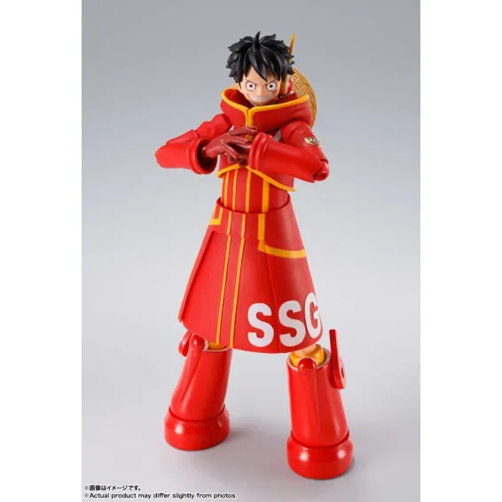 One Piece - S.H. Figuarts - Figura Monkey D. Luffy (Future Island Egghead) PREPEDIDO Tamashii Nations - 2