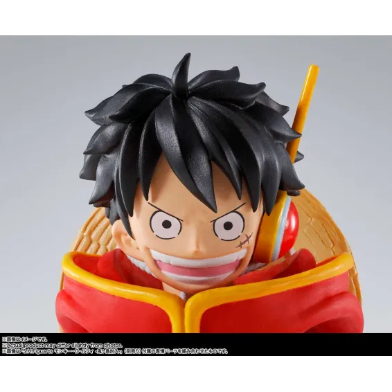 One Piece - S.H. Figuarts - Figura Monkey D. Luffy (Future Island Egghead) PREPEDIDO Tamashii Nations - 6