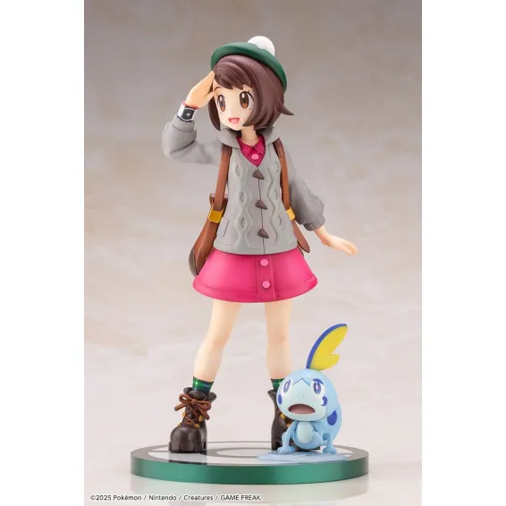 Pokemon - ARTFXJ 1/8 - Figura Gloria & Sobble PREPEDIDO Kotobukiya - 1