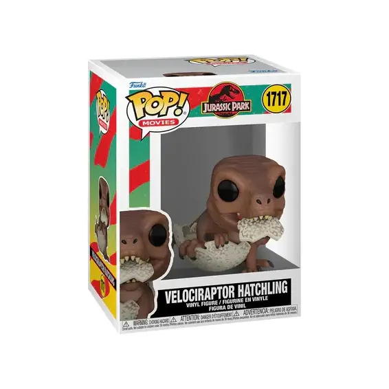 Jurassic Park - Figura Velociraptor Hatchling 1717 POP! PREPEDIDO Funko - 2