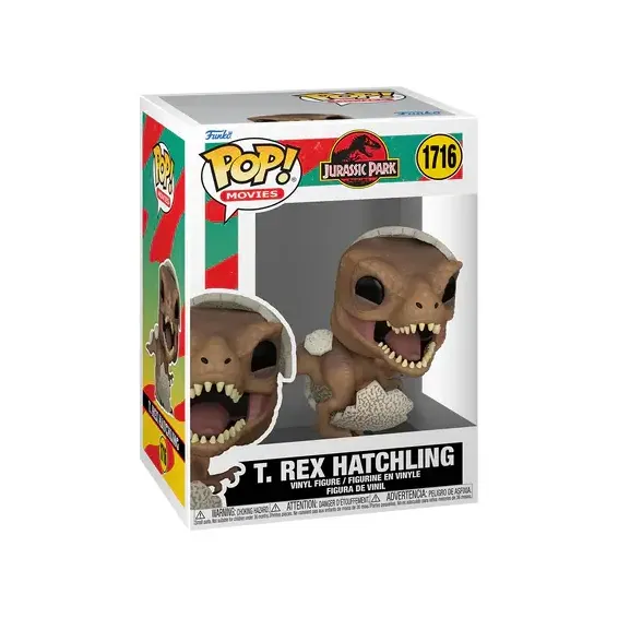 Jurassic Park - Figura T. Rex Hatchling 1716 POP! PREPEDIDO Funko - 2