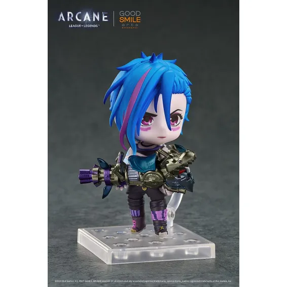 Arcane: League of Legends - Nendoroid - Figurine Jinx Arcane Ver. PRÉCOMMANDE Good Smile Company - 3