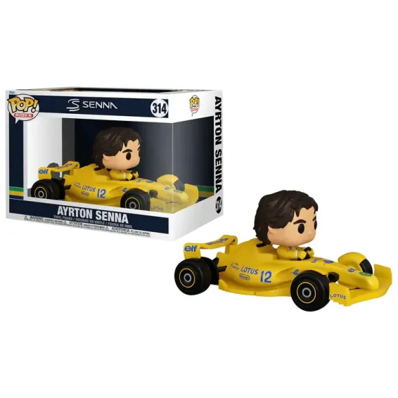 Formula 1 - Figurine Ayrton Senna 314 Deluxe Rides POP! PREPEDIDO Funko - 1