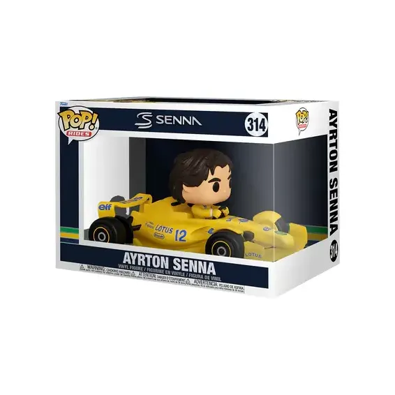 Formula 1 - Figurine Ayrton Senna 314 Deluxe Rides POP! PREPEDIDO Funko - 2