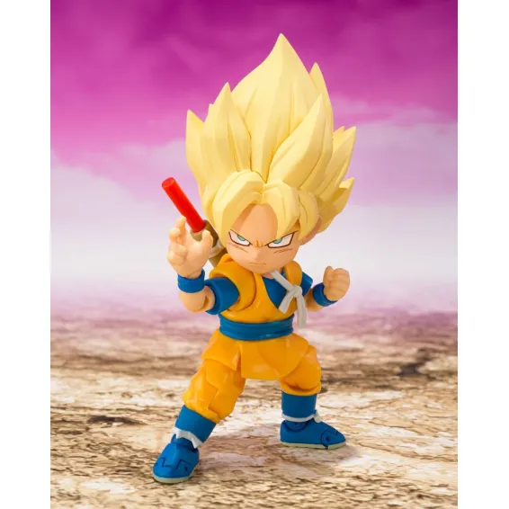 Dragon Ball Daima - S.H. Figuarts - Figura Super Saiyan Son Goku Mini PREPEDIDO Tamashii Nations - 2