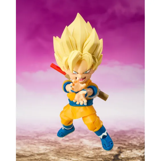 Dragon Ball Daima - S.H. Figuarts - Figura Super Saiyan Son Goku Mini PREPEDIDO Tamashii Nations - 4