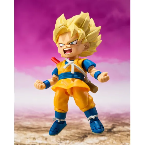 Dragon Ball Daima - S.H. Figuarts - Figurine Super Saiyan Son Goku Mini PRÉCOMMANDE Tamashii Nations - 5