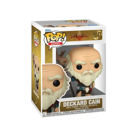 Diablo 3 - Figura Deckard Cain 1047 POP! Funko - 2