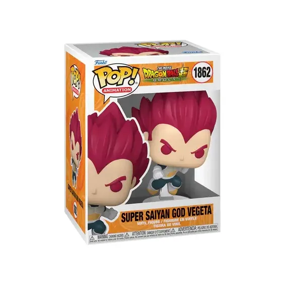 Dragon Ball Super - Figurine Super Saiyan God Vegeta 1862 POP! Funko - 2